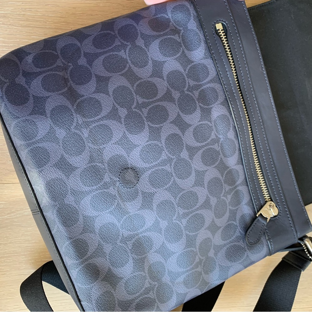 NWT Coach SULLIVAN SMALL MESSENGER IN SIGNATURE - Picture 4 of 8